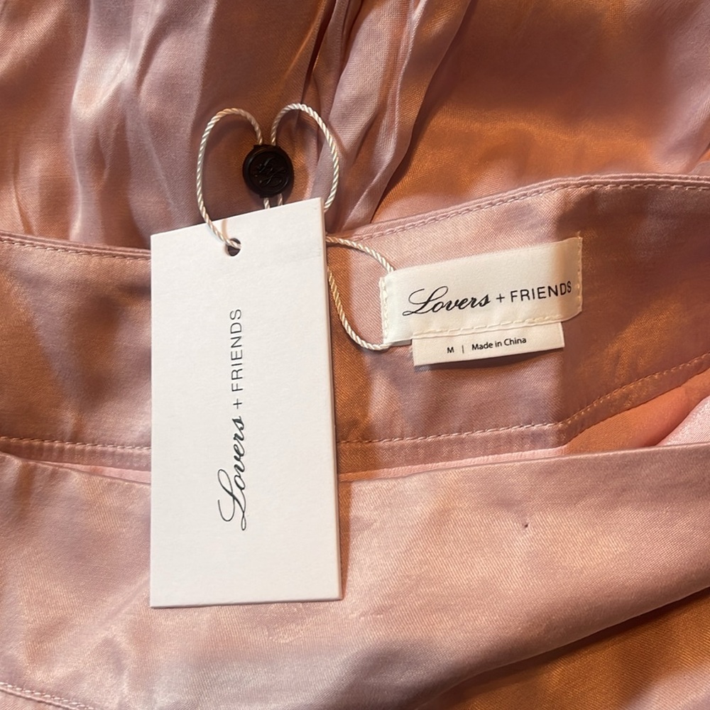 Lovers and friends Ariana satin pants lilac medium - Picture 2 of 8